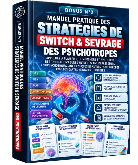 Bonus n°2 : Manuel Pratique des Stratégies de Switch & Sevrage des Psychotropes