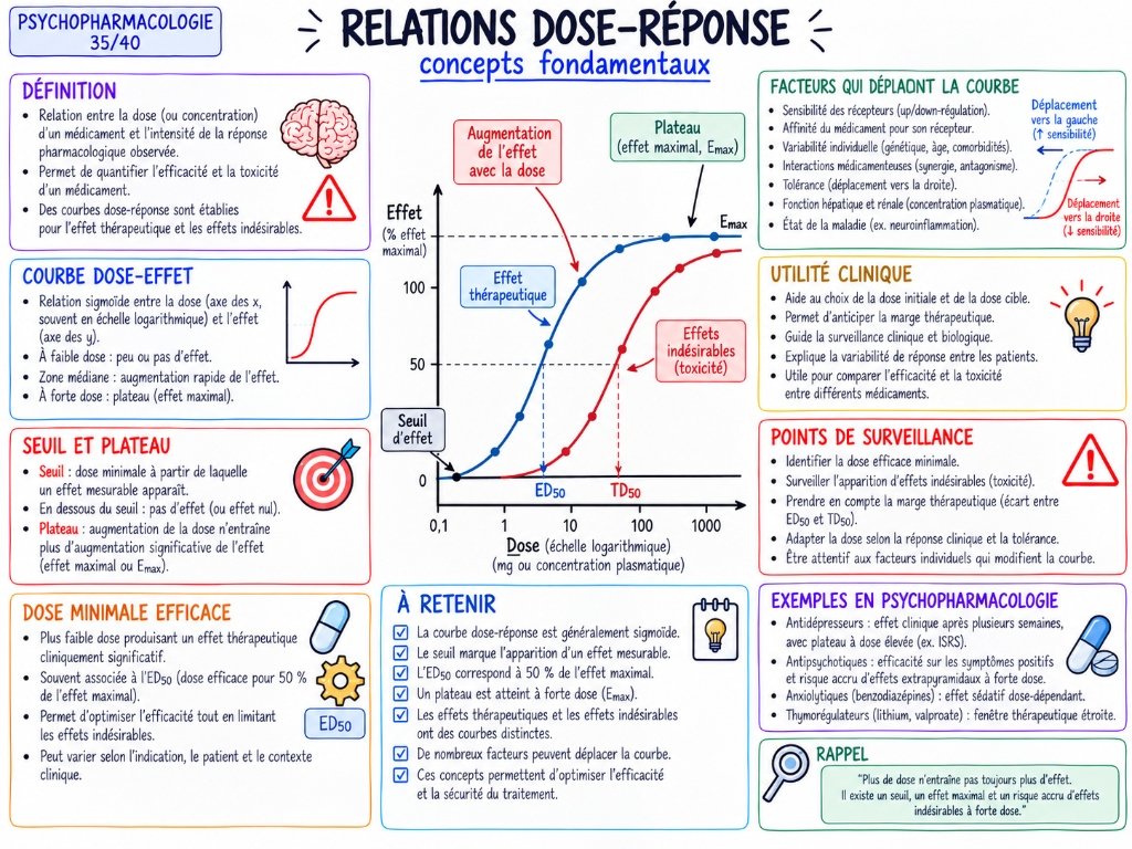 Relations dose-réponse